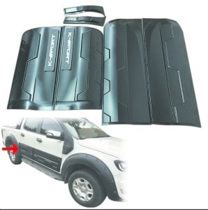 2012+ FORD RANGER YAN PLASTİK KAPLAMA SETİ 4 KAPI