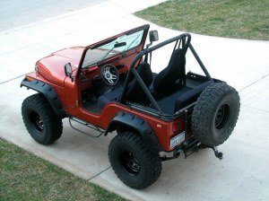 1976-1986 JEEP CJ 5 - 6 - 7 VİDALI TİP GENİŞ DODİK SETİ CUT-OUT TİP