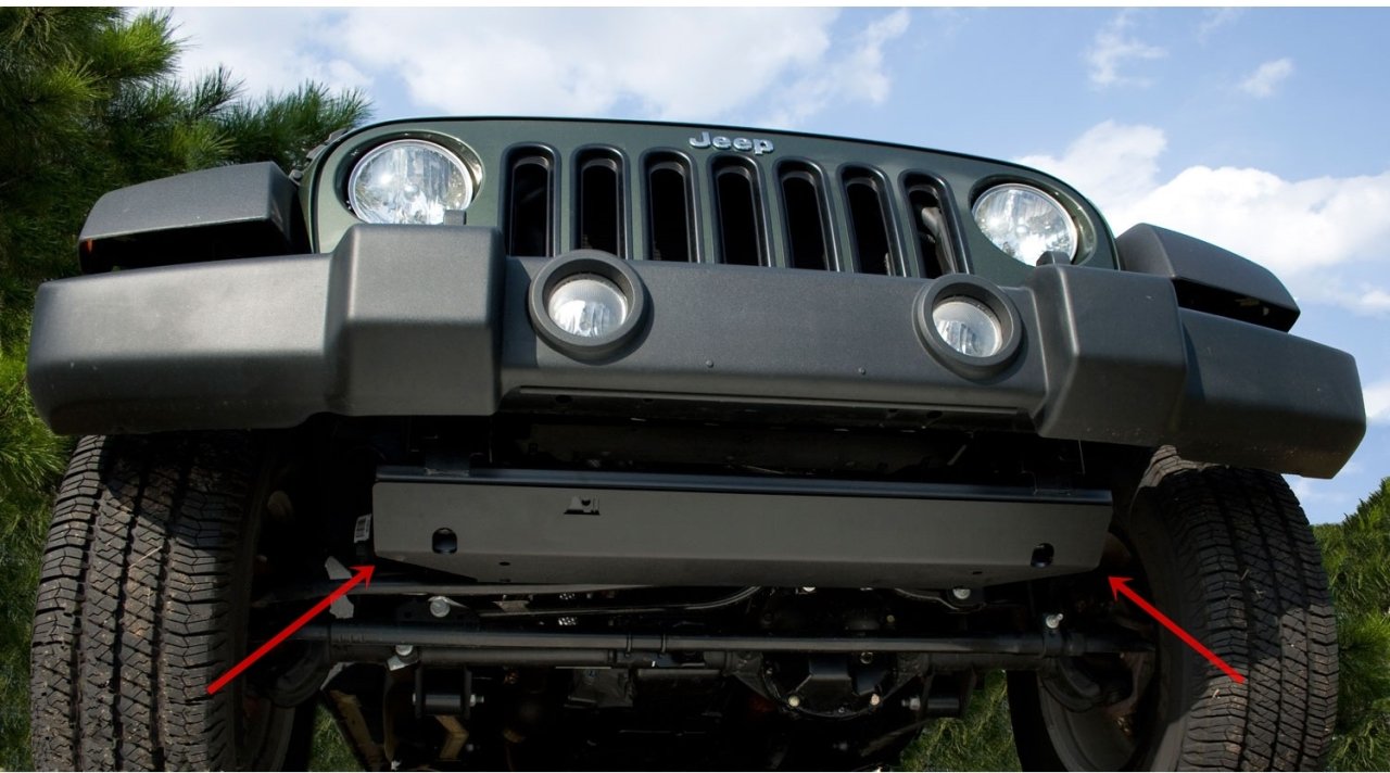 2007-2018 JEEP RUBICON TAMPON ALT KORUMA SACI