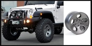 SAVEGRE JANT TAKIM GÜMÜŞ 17''X8.5'' 2007-2017 JEEP RUBICON JK - 1999-2010 JEEP GRAND CHEROKEE WJ/WK