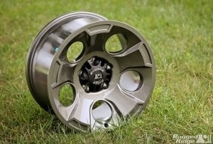 17'X9' 5X5'' (5X127) JANT DRAKON 2007-2017 JEEP RUBICON JK - 1999-2010 JEEP GRAND CHEROKEE WJ/WK