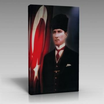 Atatürk ve Bayrak Tablo