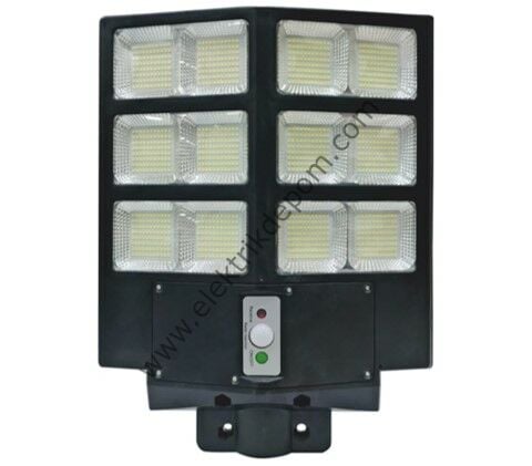 CATA 600 W LED SOLAR SOKAK ARMATÜR / CT-4643 / 6600LM / 6400K