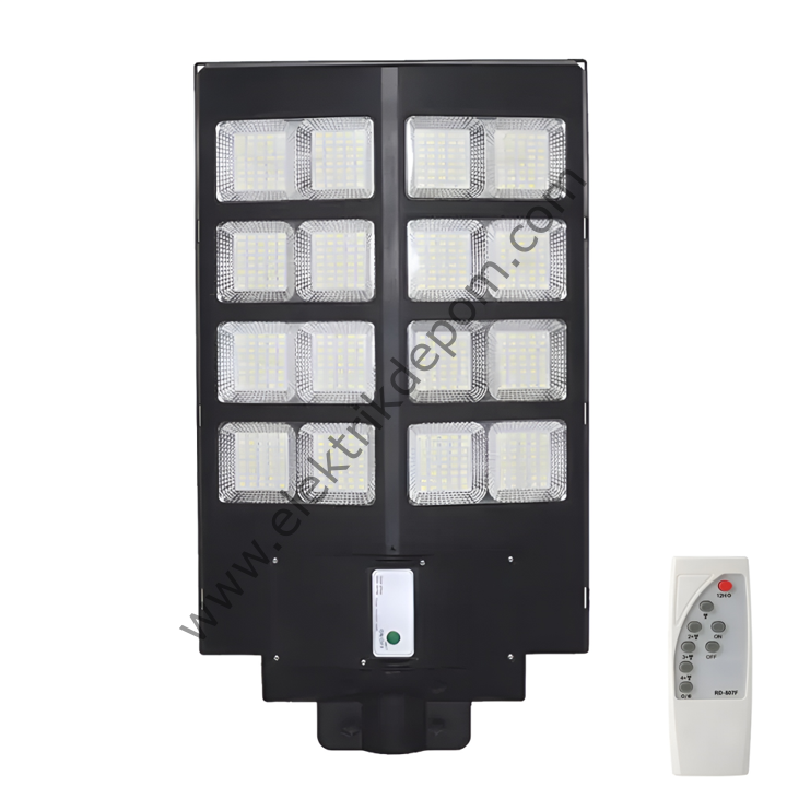 CATA 900 W LED SOLAR SOKAK ARMATÜRÜ / CT-4644 / 9900LM / 6400K