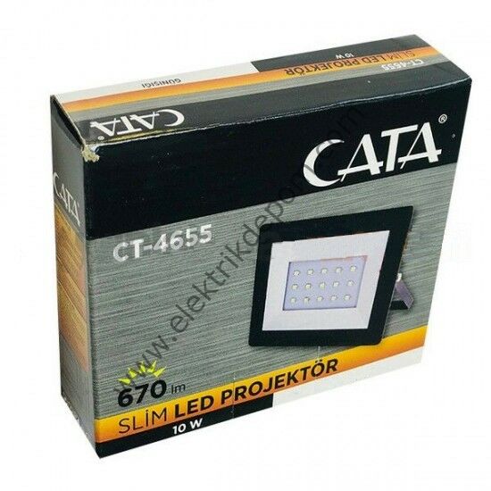 CATA 10 W LED PROJEKTÖR / CT-4655 / 6400K / 800LM