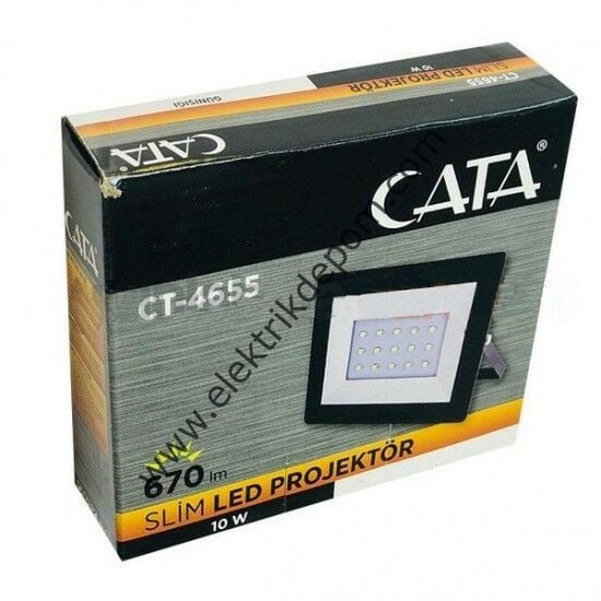 CATA 10 W LED PROJEKTÖR / CT-4655 / 3200K / 800LM