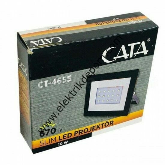 CATA 10 W LED PROJEKTÖR / CT-4655 / YEŞİL / 800LM