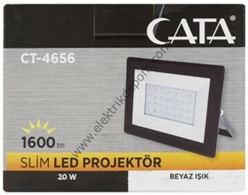 CATA 20 W LED PROJEKTÖR / CT-4656 / 1600LM / 6400K