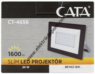 CATA 20 W LED PROJEKTÖR / CT-4656 / 1600LM / YEŞİL
