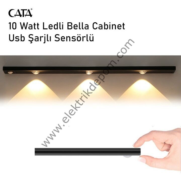 CATA BELLA ŞARJLI SLIM CABINET / CT-2464 / 3RENK