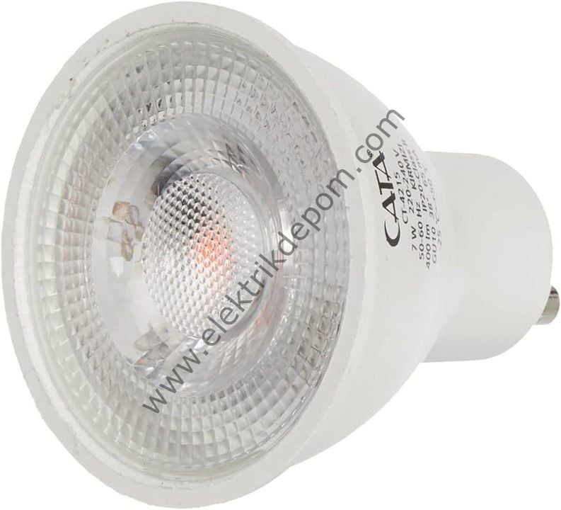 CATA 9 W GU10 DUY DİMLENEBİLİR LED ÇANAK AMPUL / 6400K / CT-4210 / 900LM