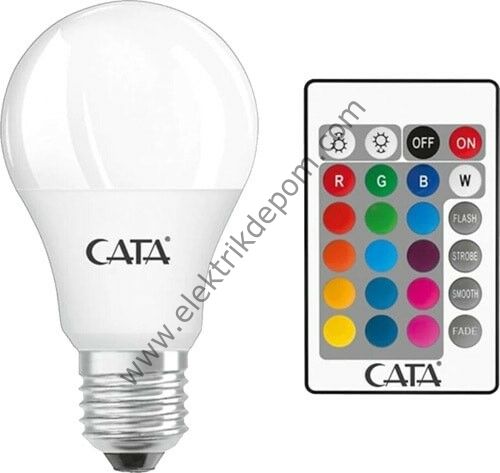 CATA 9W RGB LED AMPUL KUMANDALI / CT-4058