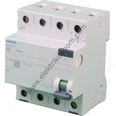 SIEMENS 4X80 30 MA KAÇAK AKIM KORUMA ŞARTELİ