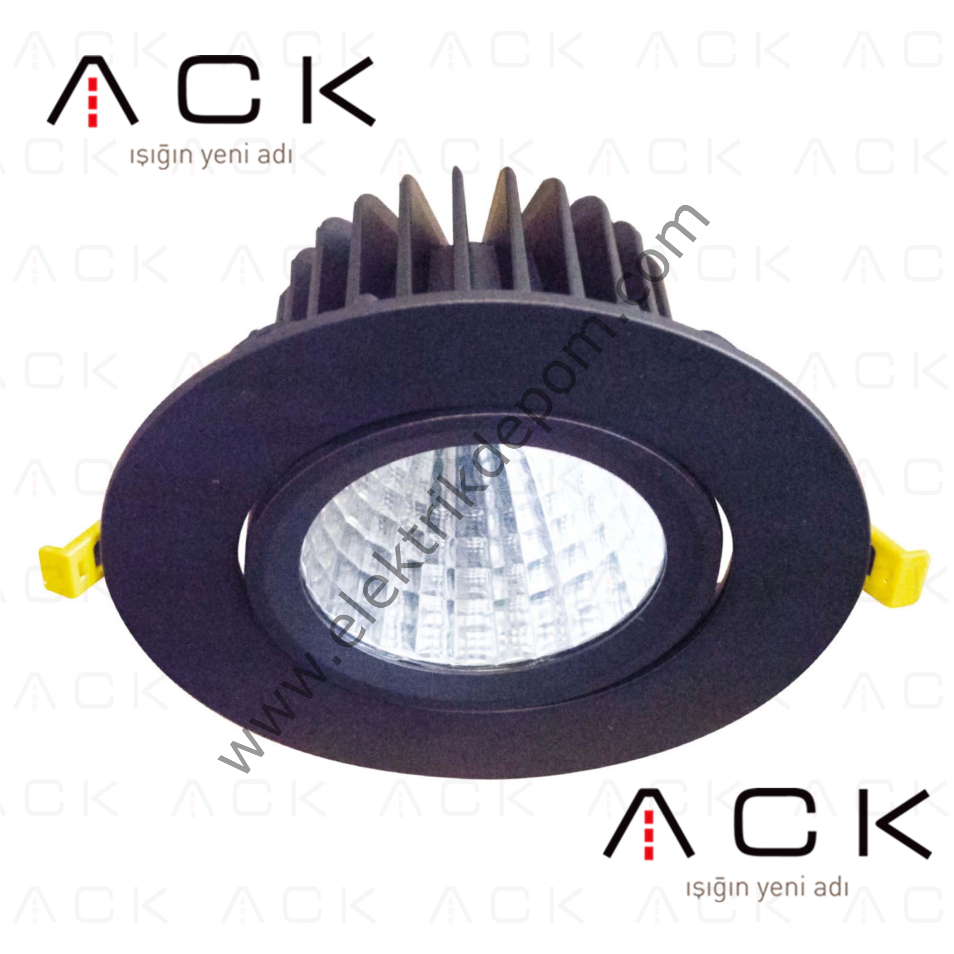 ACK 30W ALÜMİNYUM LED SPOT / 6500K / 3990LM / YUVARLAK