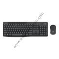 LOGITECH MK295 Q TR SİYAH KABLOSUZ KLAVYE+MOUSE SET