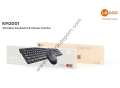 LENOVO LECOO KM2001 KABLOSUZ Q KLAVYE & MOUSE SET