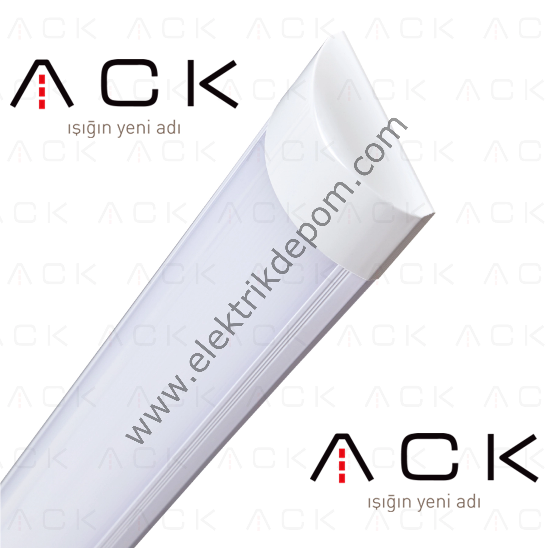 ACK 18W 605 mm Venüs LED Bant Armatür 4000K