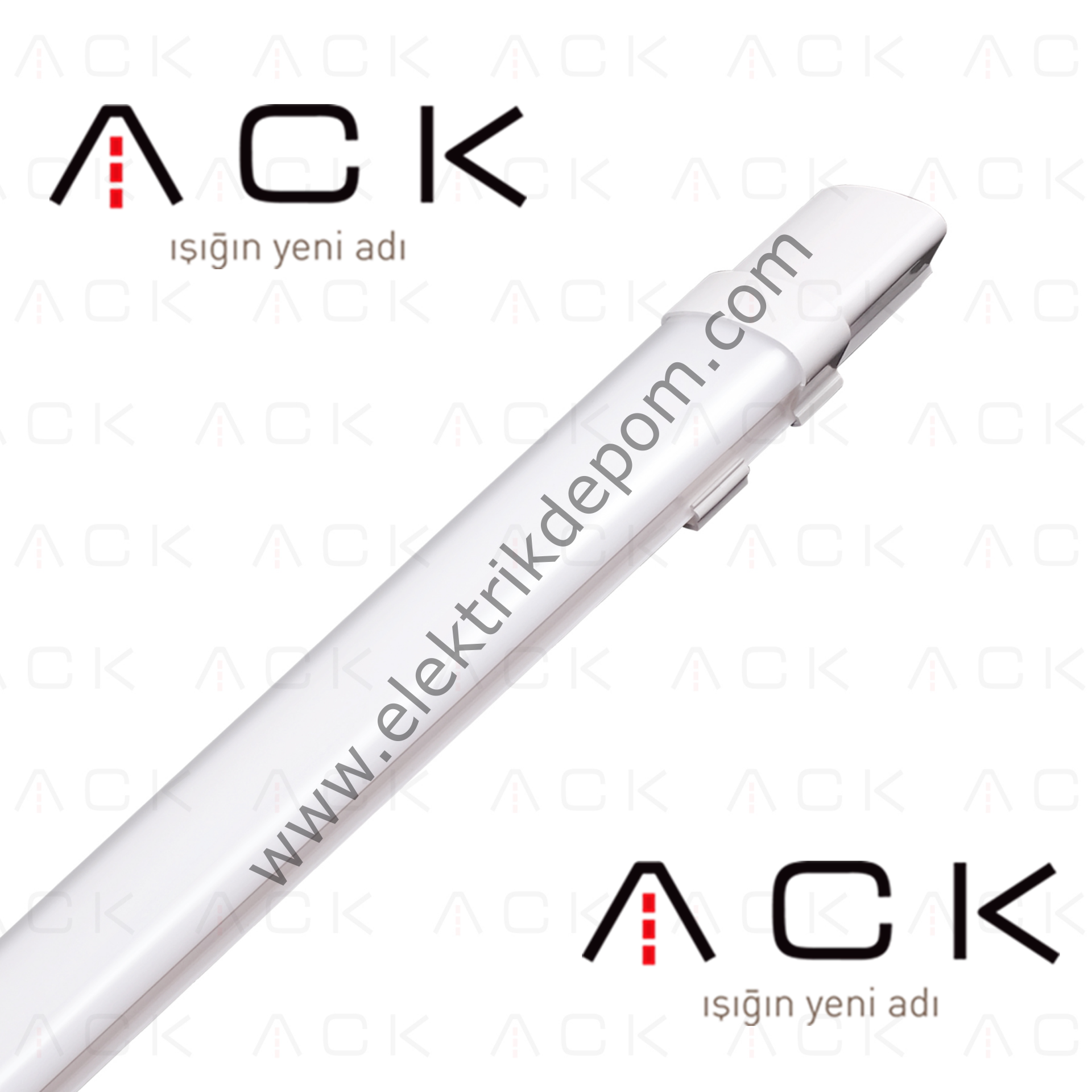 ACK 36W LED Bant Etanj Armatür 120CM 3000K