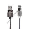 POWERMASTER METAL YAYLI IPHONE LIGHTNING 1 METRE USB DATA VE ŞARJ KABLOSU