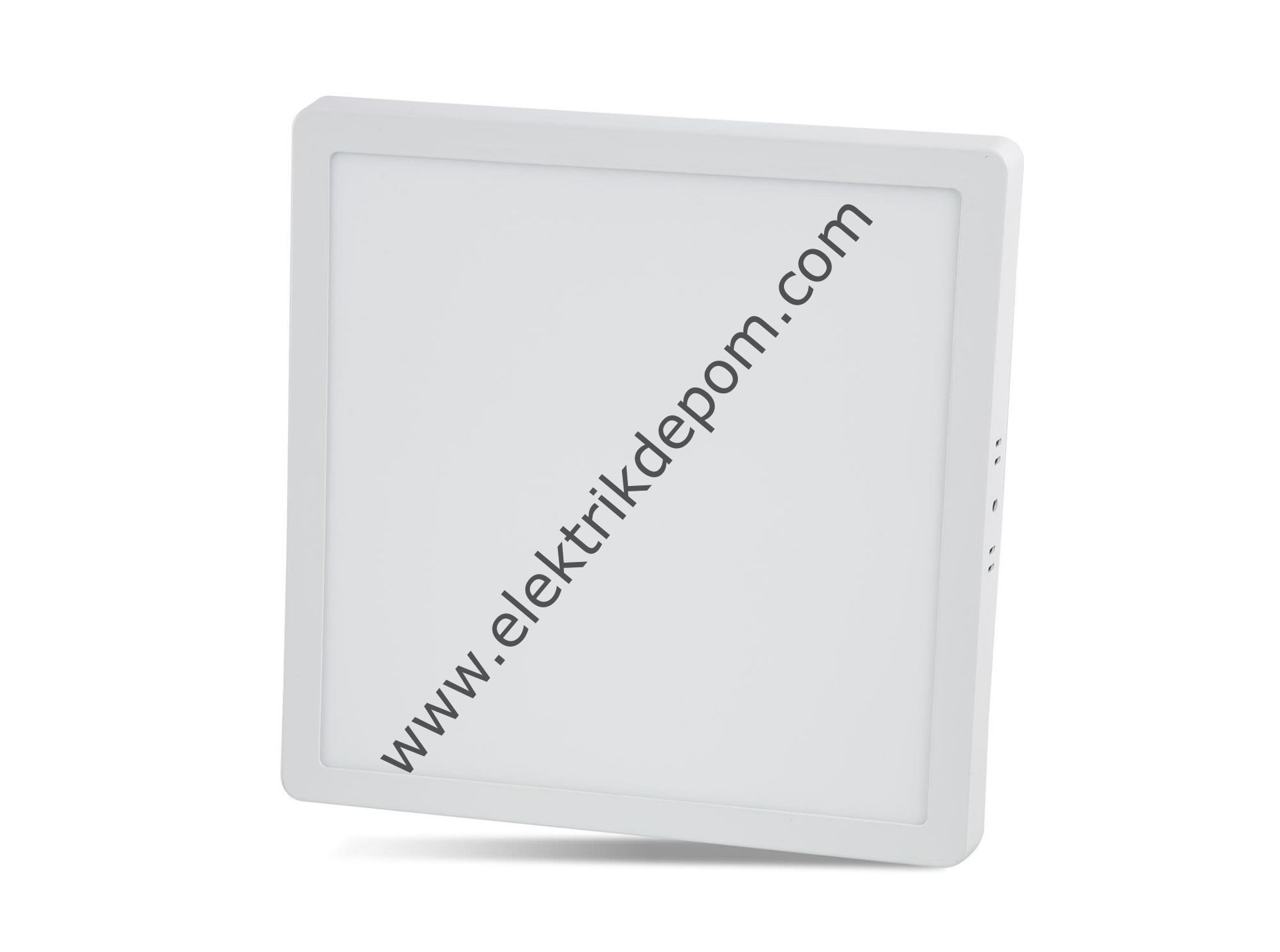 CATA 25W SIVA ÜSTÜ LED PANEL (KARE) / CT-5272 3200K