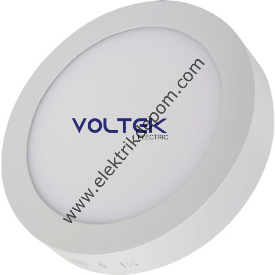 VOLTEK 18 W SIVA ÜSTÜ LED PANEL / 6500K