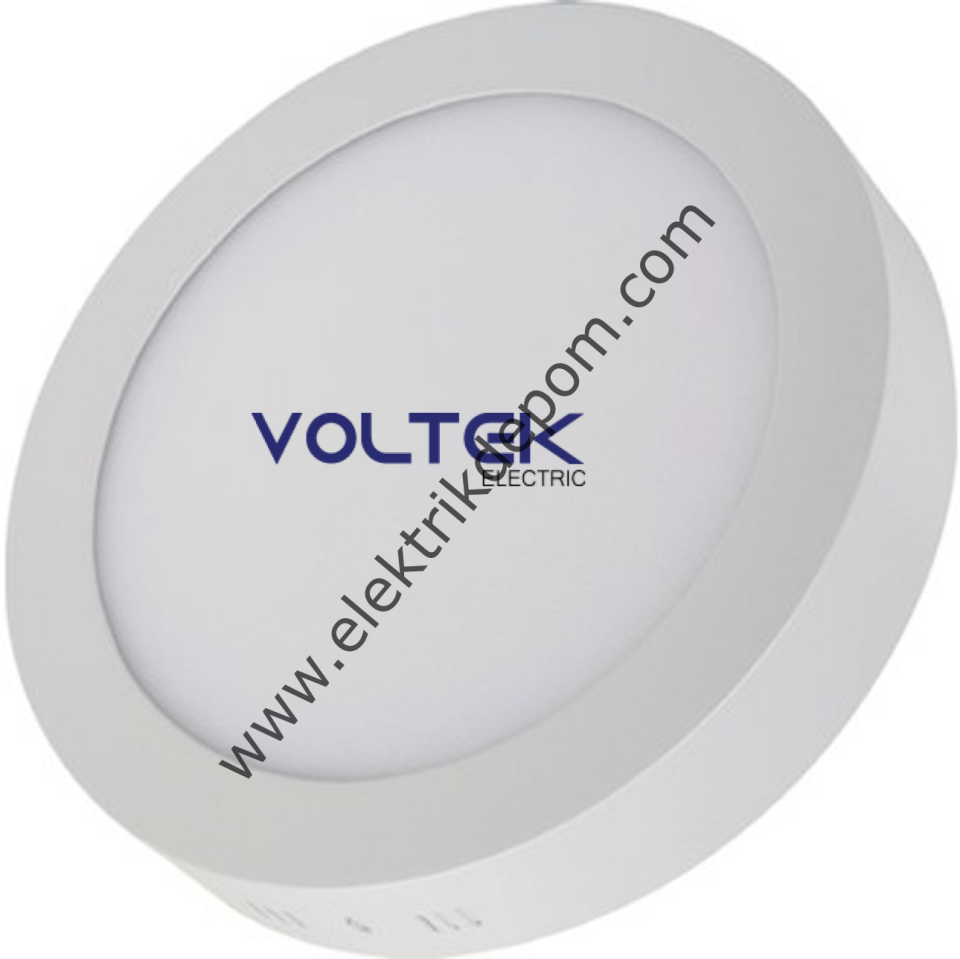 VOLTEK 24 W SIVA ÜSTÜ LED PANEL / 6500K