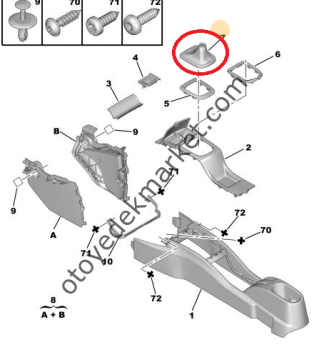 PEUGEOT 207 (2006-2012) VİTES KÖRÜĞÜ (ORİJİNAL)