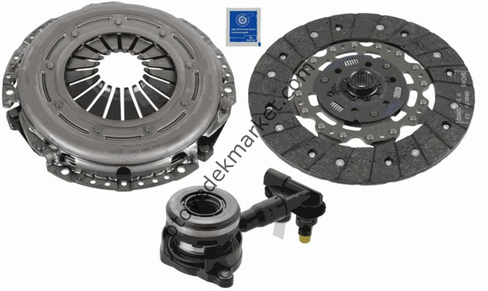 Ford Connect (2014-2018) 1.6 Tdci Debriyaj Seti (+) Bilya (Sachs)