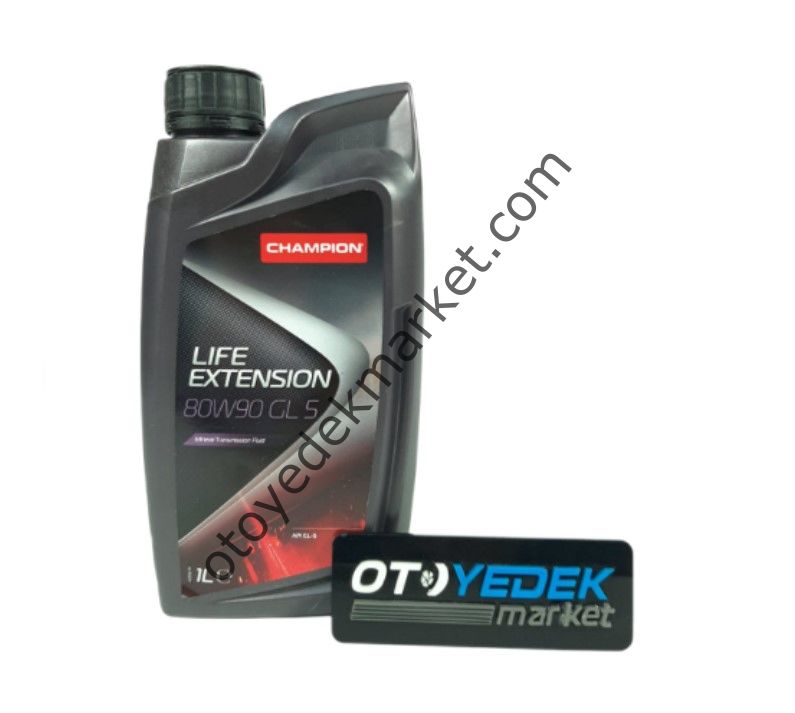 Champion Life Extension 80W90 GL 5 Aks ve Şanzıman Yağı 1 Litre (Champion)