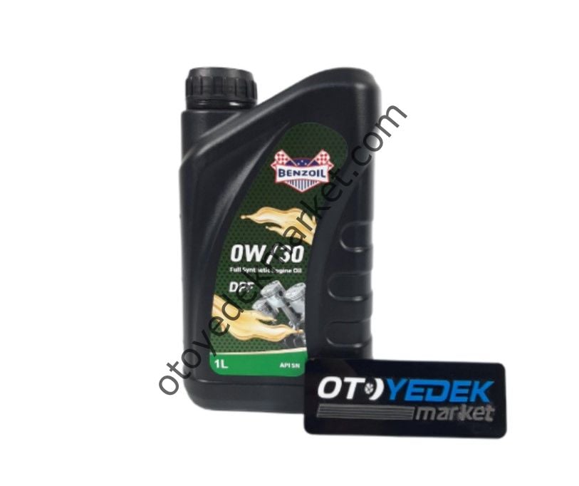 Benzoil DPF (Dizel Partikül Filtre) Uyumu Onaylı 0w 30 Motor Yağı 1 Litre (Benzoil)