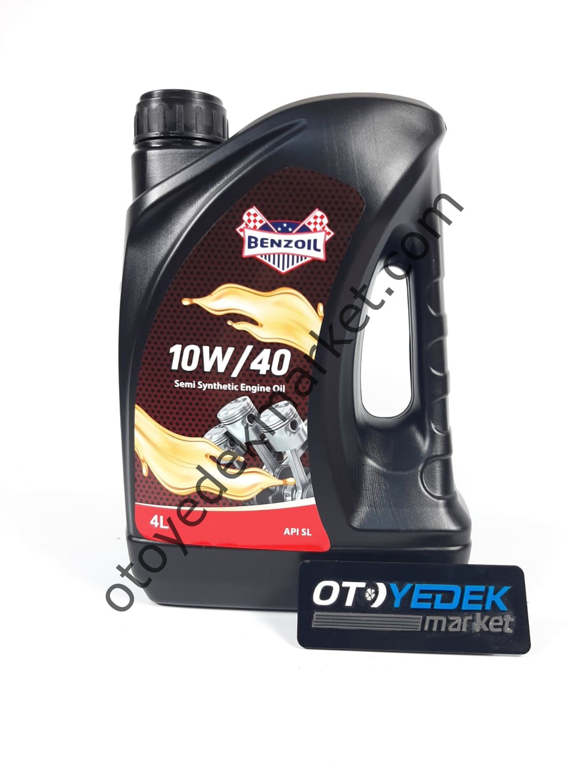 Benzoil Yarı Sentetik Apı Sl 10w 40 Motor Yağı 4 Litre (Benzoil)