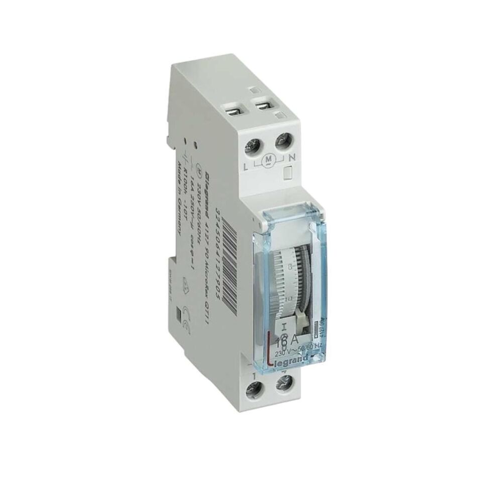 Legrand 412790 Günlük Zaman Saati 100 Saat Rezervli 16A 250V
