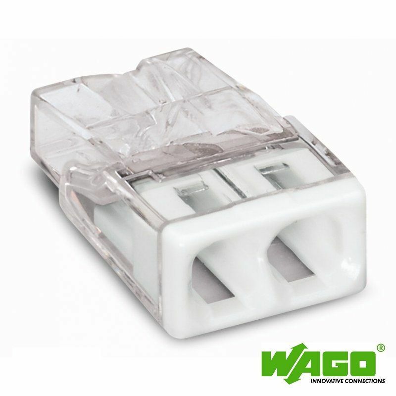 Wago 2x2,5 mm Buat İçi Klemensi 100 Adet 2273-202