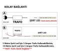 3 Çip 60 Led İç Mekan 4040 Şerit Led 5 Metre