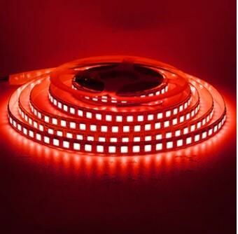 3 Çip 60 Led İç Mekan 4040 Şerit Led 5 Metre Kırmızı