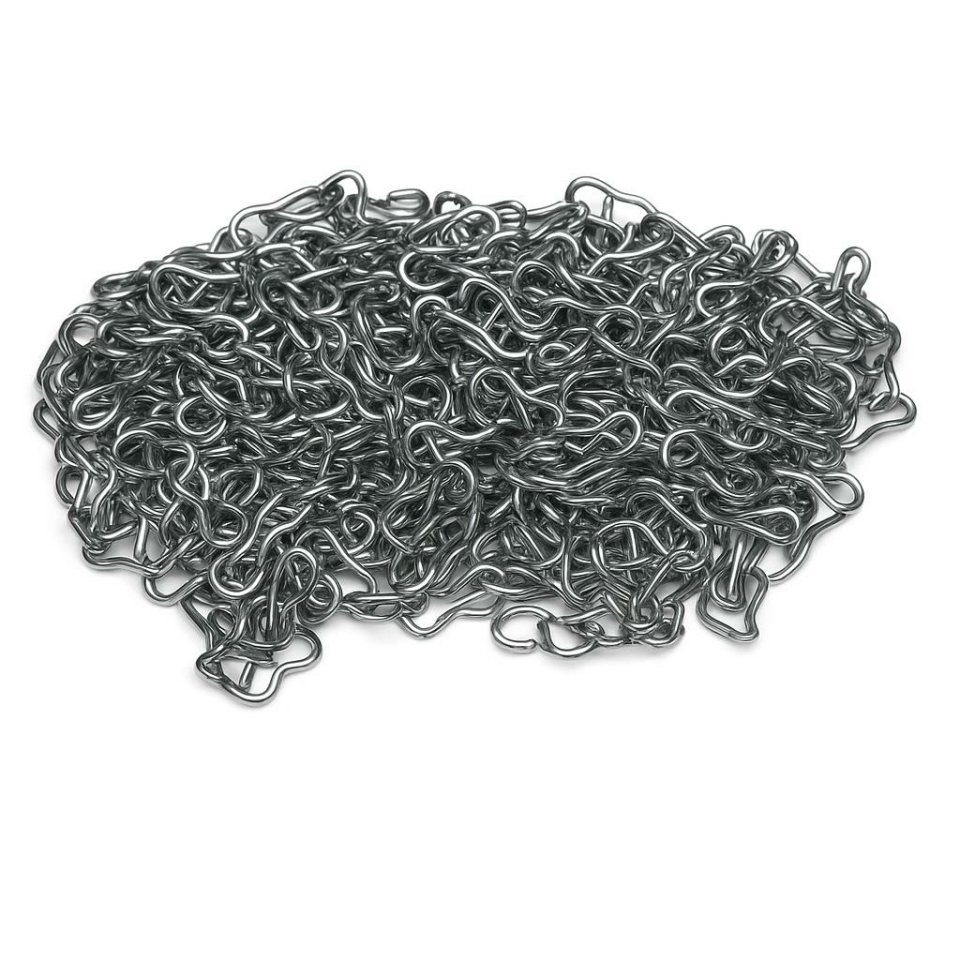 Çetsan FZ.1925 Floresan Askı Zinciri – 100 Metre, Tavana Montaj İçin Dayanıklı Metal Zincir