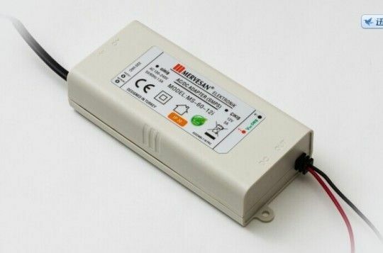 Mervesan 60 Watt 12V 5 Amper Led Adaptörü IP30 MS-60-12İ