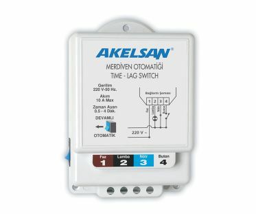 Akelsan Merdiven Otomatiği Anahtarlı 2000W-10A AK-309