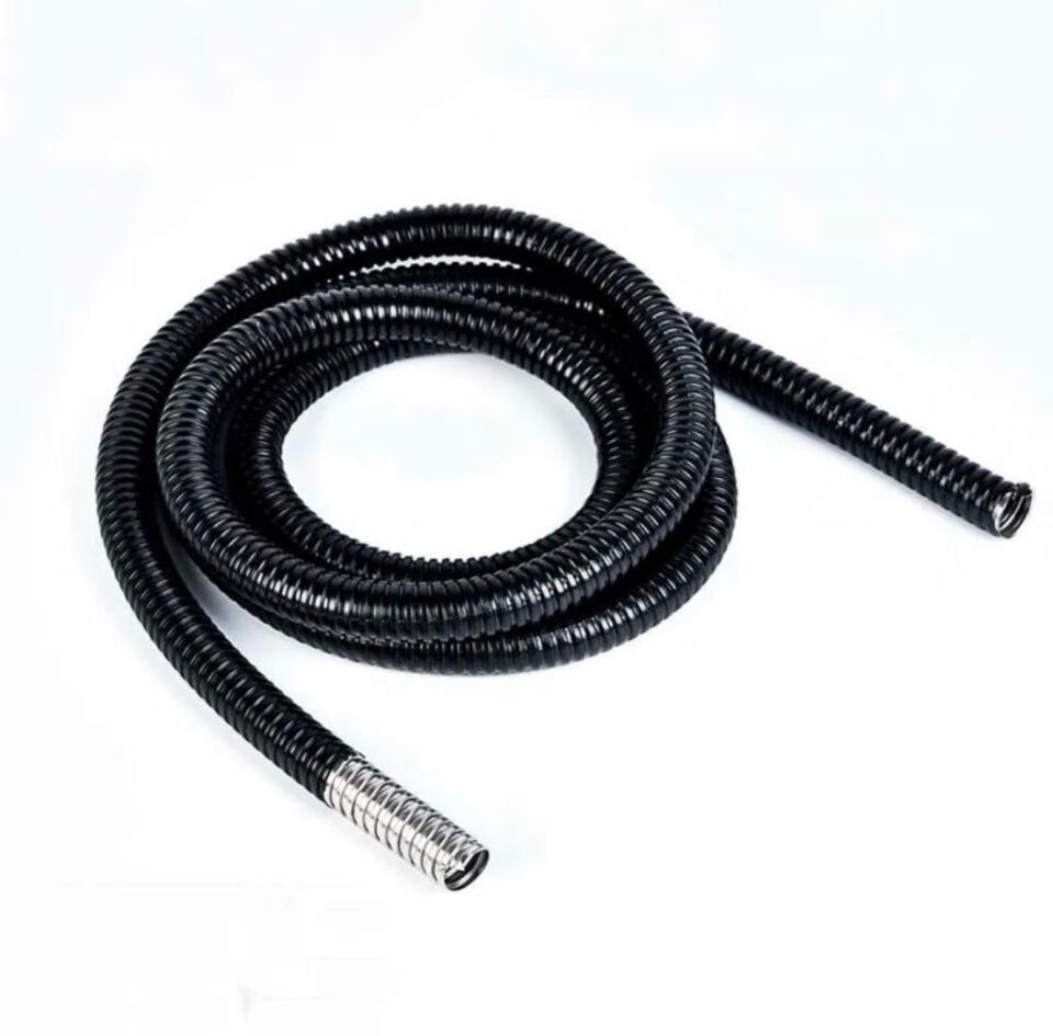 Çetsan 11 mm PVC İzoleli Çelik Spiral Elekrik Borusu 50 Metre