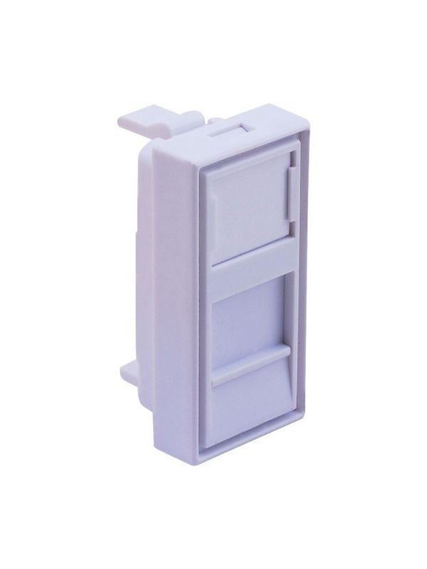 Ne-Ad 45x22,5 Data/Telefon Kapağı FacePlate (Boş-Tekli)