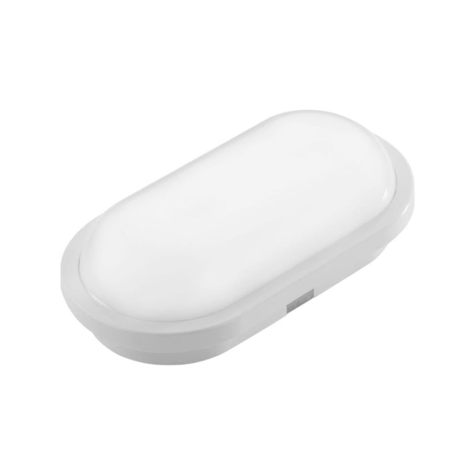 Horoz Aydos 15W Oval Beyaz  Led Nem Su Geçirmez Banyo Bahçe Modern Tavan Lambası Beyaz Işık