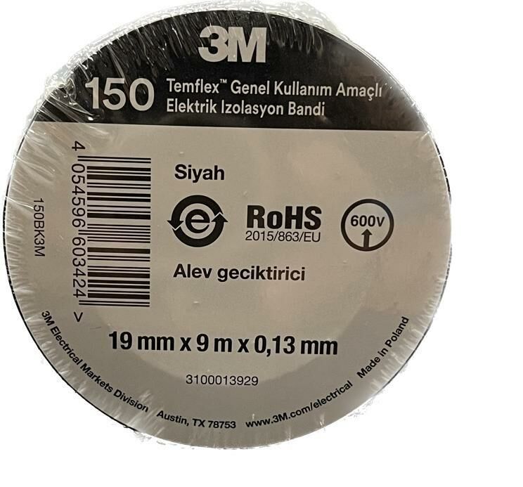 3M İzole Elektrik Bantı 1 Adet