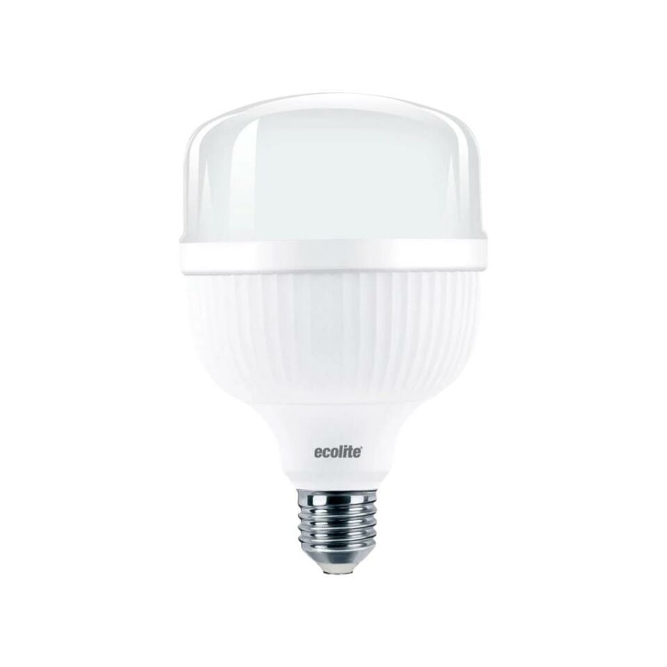 Ecolite 18W Jumbo LED Ampul – E27 Duy, 3000K Sarı Işık, 1600 Lümen, 220V