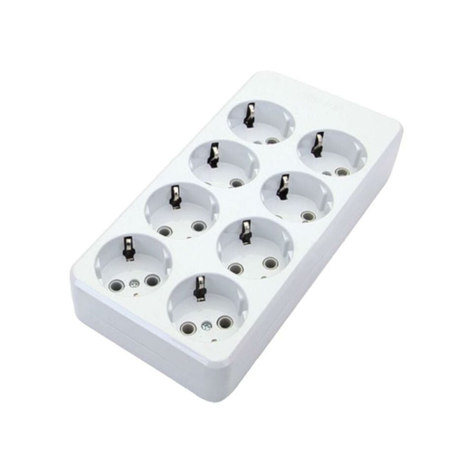 De-Pa 8'li Topraklı Grup Priz Kablosuz 980100