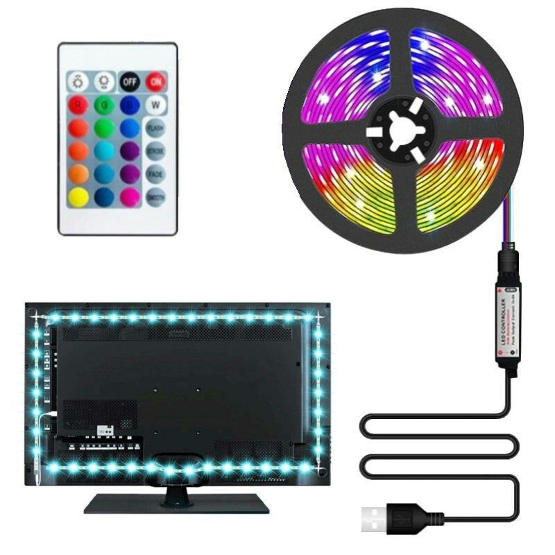 Cata 3 Metre TV Arkası Rgb Led Seti Usb'li CT-4566