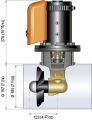 Başpervane 75Kgf 12V 185mm