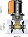 Başpervane 85Kgf 24V 185mm