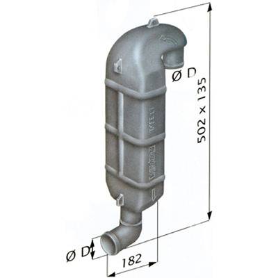 Plastik Goosneck 40mm