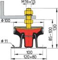 Hidrolik Darbe Emicili Motor Takozu Max 60kg