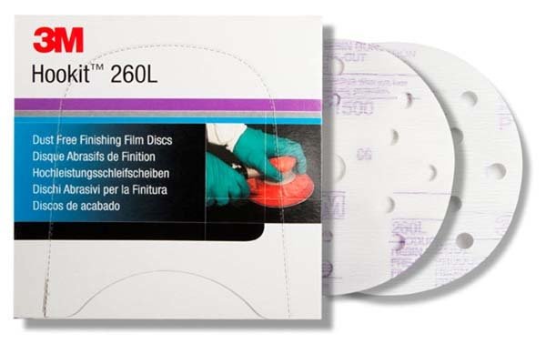 Hookit Finisaj Filmi Disk Zımpara 260L 150 mm 15 Delikli P1200